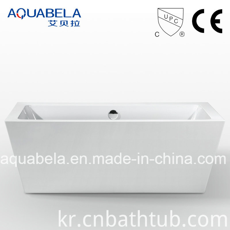 Wide Rim Sanitary Ware Acrylic Whirlpool&Jacuzzi Tub Bathtub (JL604)